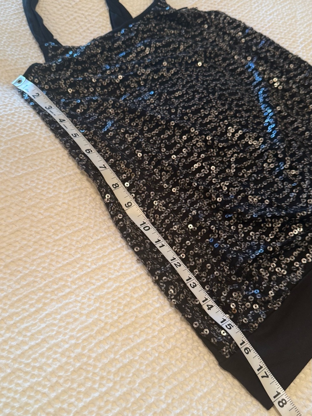 Express | Sequin Racerback Tank | Size = XS - Picture 5 of 5